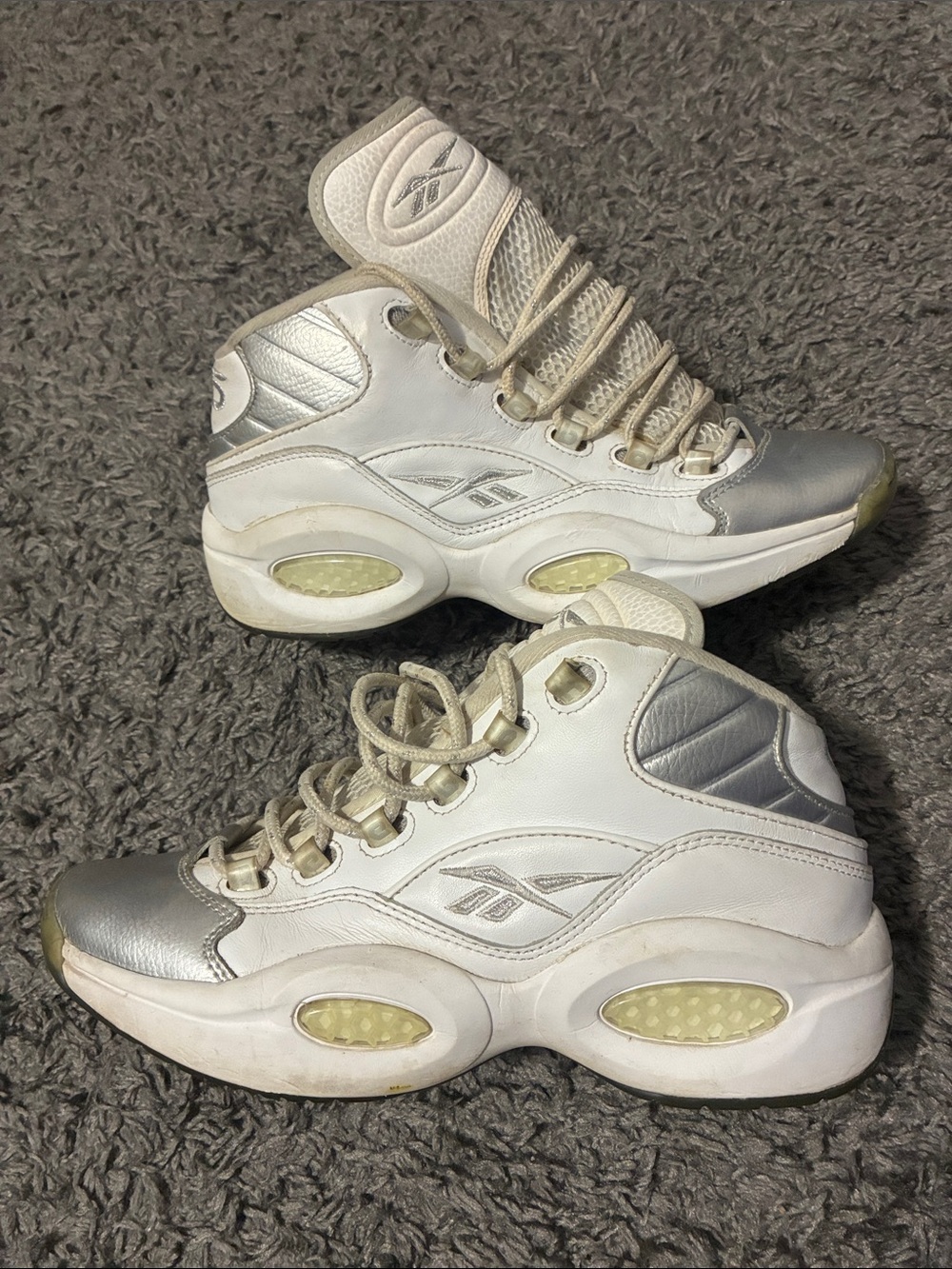 White Reebok question